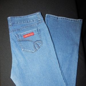 Sasson Stretch Blue Jeans-Boot Cut